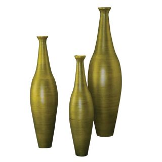 Ivy Bamboo Bottle Vase