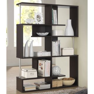 Kaleb Dark Brown/ Espresso Modern Storage Shelf   15968519  