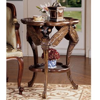 Design Toscano Traditional Dragonfly End Table