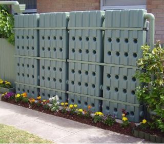 Contain Aboveground 60 gal. Rainwater Tank