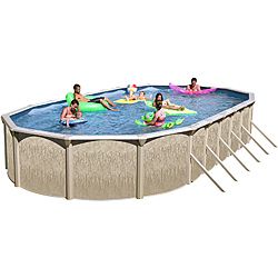 Galveston 33 foot All in 1 Above Ground Swimming Pool Kit  