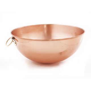 Old Dutch Solid Copper 4.5 quart Beating Bowl   14772059  