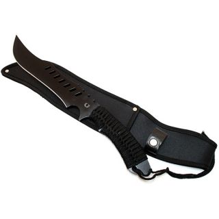 Defender Black 20.5 inch Stainless Steel Ninja Sword  