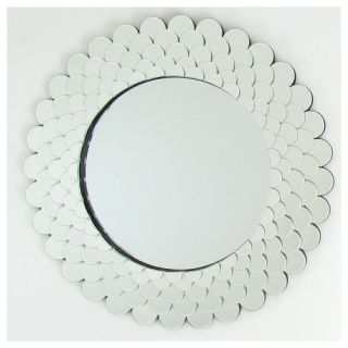 Wayborn Round Beveled Wall Mirror