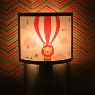 Up Up and Away Lion Night Light by Common Rebels