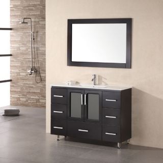 Design Element B48 DS Stanton 48 in. Single Bathroom Vanity Set   Bathroom Vanities