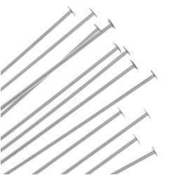 Beadaholique Sterling Silver 22 gauge 3 inch Headpins (Pack of 20