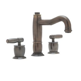 Rohl Gotham Double Handle Widespread Bathroom Faucet with Pop Up Waste