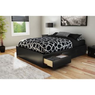 South Shore Full Platform Bed with Underbed Storage