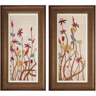 Meadow I and II 2 Piece Framed Painting Print Set by Propac Images