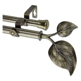 Rod Desyne Ivy Double Curtain Rod   Curtain Rods and Hardware