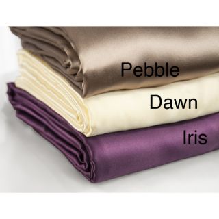Set of Two Silky 100 percent Satin Standard size Pillowcases