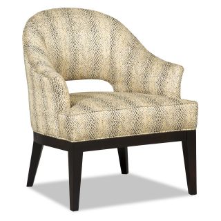 Sam Moore Thatcher Exposed Wood Chair   Enigma Python   Accent Chairs