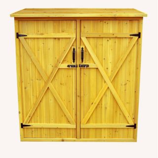 Leisure Season 5 Ft. W x 3 Ft. D Wood Lean To Storage Shed