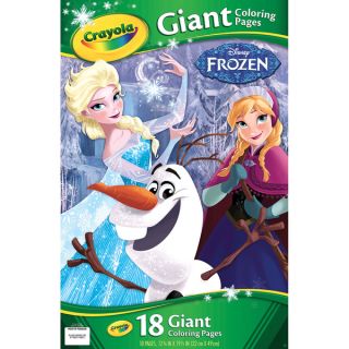 Crayola Giant Disney Coloring Book 12.75X19 7/16 18pg Frozen