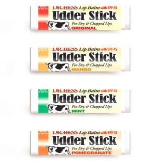 Assorted Udder Stick Lip Balm (Pack of 4)   15456857  