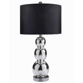 Abbyson Living Dara Mercury Glass 27 H Table Lamp with Drum Shade