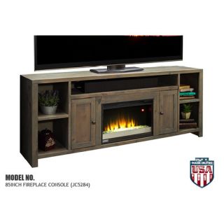 Loon Peak Monument TV Stand with Electric Fireplace