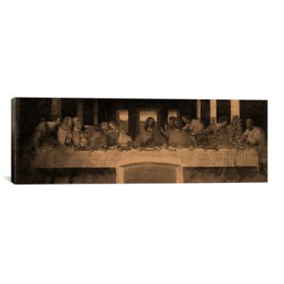 iCanvas The Last Supper IV by Leonardo Da Vinci Painting Print on