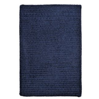 Colonial Mills Simple Chenille Navy Area Rug