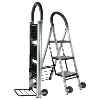 Travel Smart Ladderkart Professional Grade Stepladder/Hand Cart   Hand Trucks