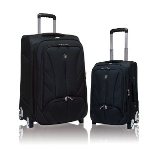 Travelers Club Monaco Collection 2 Piece Expandable Luggage Set