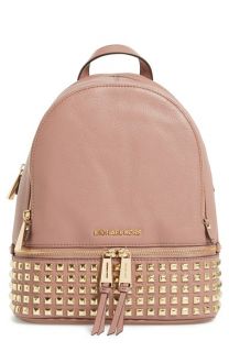 MICHAEL Michael Kors Small Rhea Studded Backpack