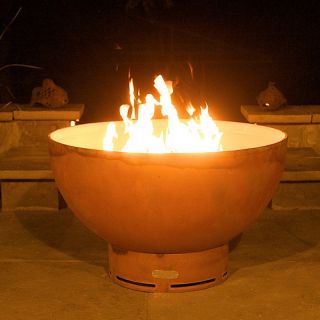 Fire Pit Art Crater Gas Fire Bowl   Fire Pits