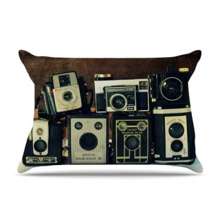 Through the Years by Robin Dickinson Vintage Camera Cotton Pillow Sham