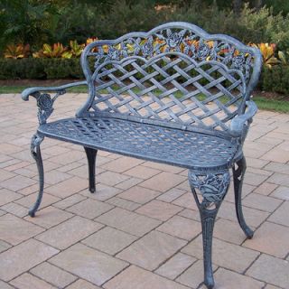 Innova Hearth and Home Regis Promo Cast Iron/Aluminum Garden Bench