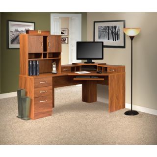 OS Home & Office Furniture Office Adaptations Corner Desk with Monitor