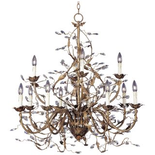 Maxim Elegante Chandelier   38W in. Oil Rubbed Bronze