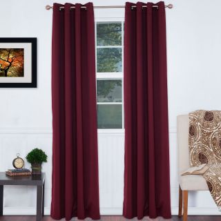 Lavish Home Blackout Grommet Curtain Panel   Curtains