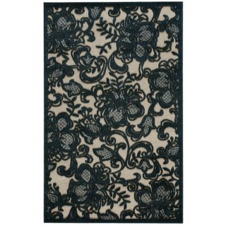Nourison Graphic Illusions Pewter Rug (23 x 8)   Shopping