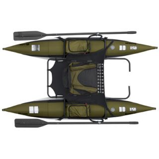 Classic Accessories Bozeman Back Packable Pontoon Boat in Sage