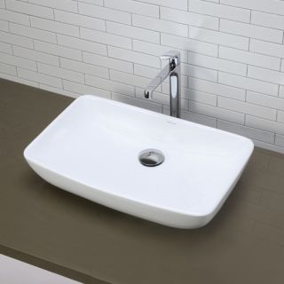 DecoLav Classically Redefined Rectangular Vessel Bathroom Sink 1445