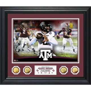 Johnny Manziel Texas A&M Special Edition Photo Mint Gold Coin