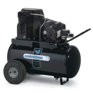 Powermate 20 Gallon Cast Iron Oil Lubricated Belt Drive Industrial Air