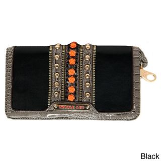 Nicole Lee Valeria Embriodered Cut out Wallet