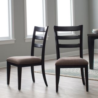 Belham Living Sheridan Upholstered Dining Chairs   Set of 2   Dining Chairs