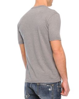Dolce & Gabbana Basic V Neck T Shirt, Gray
