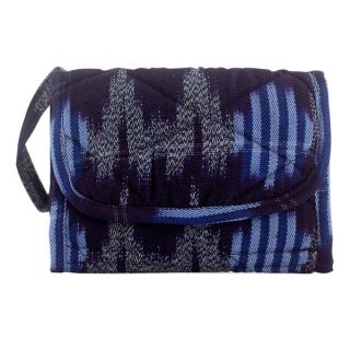 Handcrafted Cotton Midnight Maya Wristlet Bag (Guatemala)