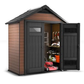 Fusion 8 Ft. W x 4 Ft. D Storage Shed