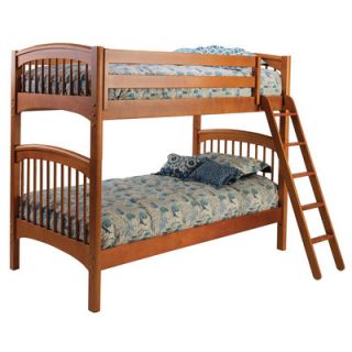 Bolton Furniture Windsor Twin over Twin Bunk Bed with Storage