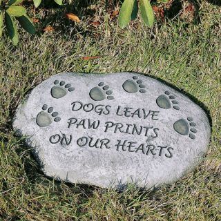 Evergreen Enterprises, Inc Dogs Leave Paw Prints on Our Hearts Tiding