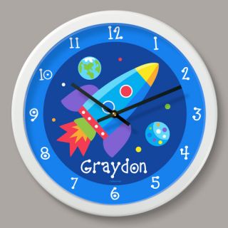 Out of This World Personalized 12 Wall Clock