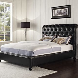 Stanton Upholstered Sleigh Bed by Standard Furniture