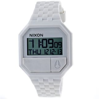 Nixon Mens Rubber Re Run White Watch   14738920  