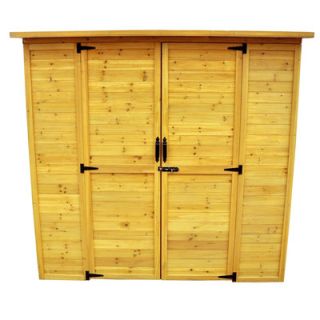 Leisure Season 6.5 Ft. W x 3 Ft. D Wood Lean To Storage Shed