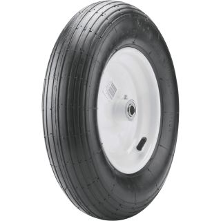 Replacement Tire for Wheelbarrow Assemblies — 13.5 x 4.00-6  Wheelbarrow Wheels